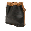 Dior Honeycomb Coated Canvas Drawstring Bucket Bag Secondhand