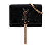 Saint Laurent Small Suede Monogram Kate Tassel Crossbody Secondhand
