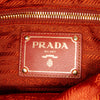 Secondhand Prada Tessuto Zip Double Buckle Messenger Bag