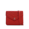 Chanel CC Chevron Caviar Square Wallet On Chain Secondhand