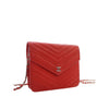 Chanel CC Chevron Caviar Square Wallet On Chain Secondhand