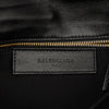 Balenciaga Goatskin Motocross Classic Metallic Edge Envelope Clutch with Strap Secondhand