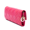 Dior Patent Cannage Lady Dior Wallet On Chain Secondhand