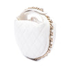Chanel CC Quilted Lambskin Chain Around Pouch Hobo Secondhand