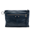 Balenciaga Lambskin Motocross Classic Clip Clutch S Secondhand