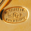 Chanel CC Gold Plated Turn Lock Brooch Secondhand