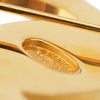 Chanel CC Gold Plated Turn Lock Brooch Secondhand