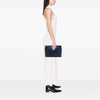 LOEWE Embossed Anagram Leather Repeat T Clutch Secondhand