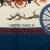 Hermès L Hiver en Poste Silk Scarf 90 Secondhand