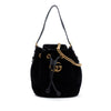 Gucci GG Marmont 2.0 Matelasse Velvet Bucket Bag Secondhand