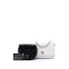 Chanel CC Quilted Lambskin Side Packs Flap Secondhand