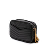 Saint Laurent Mini Grain de Poudre Chevron Monogram Lou Camera Bag Secondhand