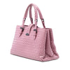 Bottega Veneta Small Nappa Intrecciato Roma Satchel Secondhand
