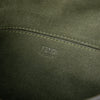 Fendi Zucca Embossed Technical Fabric Chain Midi Baguette Secondhand