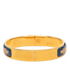 Hermès Narrow Printed Enamel Loquet Hinge Bracelet Secondhand