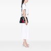 Prada City Calf Flame Heels Print Promenade Satchel Secondhand