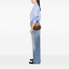 Chloé Small Smooth and Grained Calfskin Drew Crossbody Secondhand