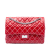 Chanel Quilted Glazed Calfskin Reissue 2.55 Surpique Double Flap 227 Secondhand