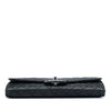 Chanel CC Quilted Iridescent Fabric East West Flap Secondhand