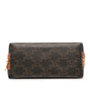 Celine Triomphe Coated Canvas Clutch On Chain Secondhand