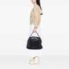 Chanel Perforated Lambskin Baseball Spirit Ligne Hobo Secondhand
