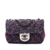 Chanel CC Quilted Tweed Single Flap Secondhand