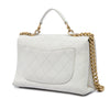 Chanel Medium Stitched Caviar Chic Affinity Top Handle Bag Secondhand