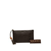 Gucci Calfskin Bamboo Clutch Secondhand