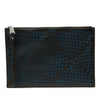 Bottega Veneta Perforated Leather Clutch Secondhand