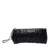 Miu Miu Matelasse Nappa Lux Wristlet Clutch Secondhand