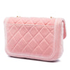 Chanel Mini Quilted Velvet Double Frame Flap Secondhand