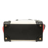 Celine Micro Tricolor Canvas and Leather Luggage Tote Secondhand