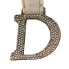 Dior Mini Velvet Crystal Embellished Hardware Saddle Bag Secondhand