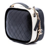 Chanel Small CC Quilted Crumpled Calfskin Vanity Case Secondhand