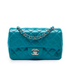 Chanel Mini Rectangular Classic Patent Single Flap Secondhand