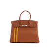 Hermès Togo and Swift Officier Verso Birkin Retourne 30 Secondhand