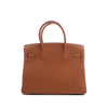 Hermès Togo and Swift Officier Verso Birkin Retourne 30 Secondhand