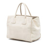 Prada Vitello Daino Front Pocket Open Convertible Tote Secondhand