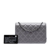 Secondhand Chanel CC Quilted Metallic Lambskin Faux Pearl Wallet On Chain