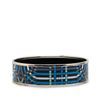 Secondhand Hermès Wide Geometric Enamel Bangle 65