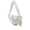 Prada Mini Shearling Triangle Satchel Secondhand