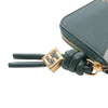 Fendi Mini Leather FF Diamond Zip Around Wallet Secondhand