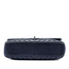 Chanel Jumbo Classic Chevron Lambskin Double Stitch Single Flap Secondhand
