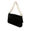 Chanel CC Quilted Velvet Chain Shoulder Bag Secondhand