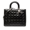 Dior Large Patent Cannage Lady Dior Secondhand