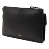 Valentino Grained Calfskin Rockstud Wristlet Clutch Secondhand