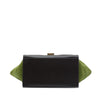 Celine Small Tricolor Calfskin and Suede Trapeze Satchel Secondhand
