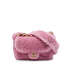 Chanel Quilted Shearling Coconing Single Flap Secondhand