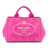 Prada Small Canvas Canapa Logo Tote Secondhand