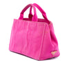 Prada Small Canvas Canapa Logo Tote Secondhand